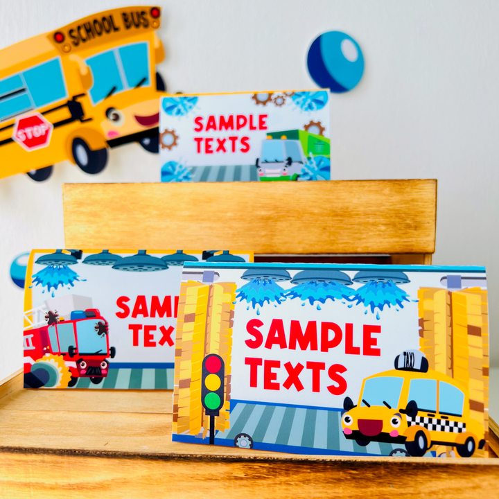 Vehicles Food Labels