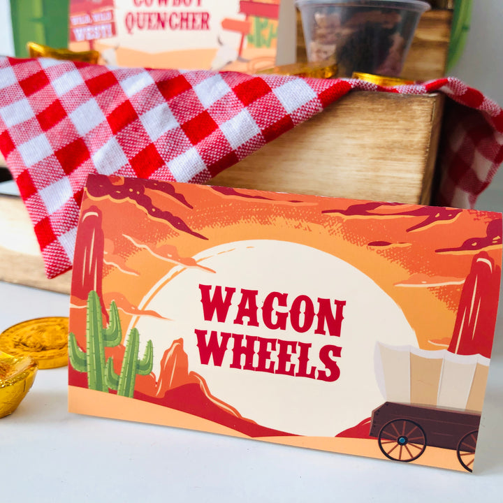 Wild West Cowboy Food Tents