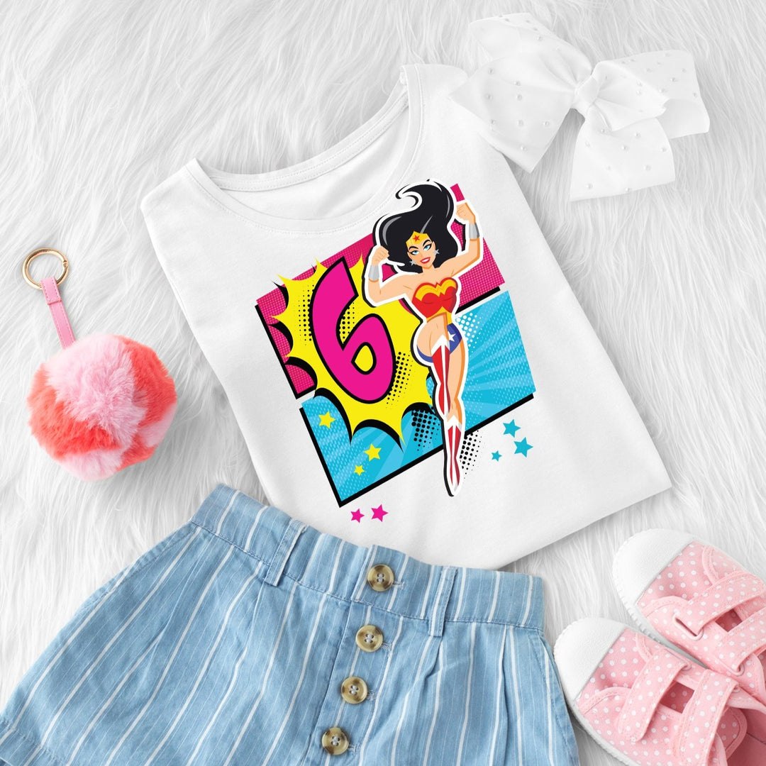 Wonder Woman Birthday Shirt