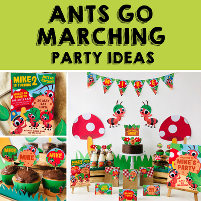 8 Ways to Help Mom Host an Adorable Ants Go Marching Party At Home