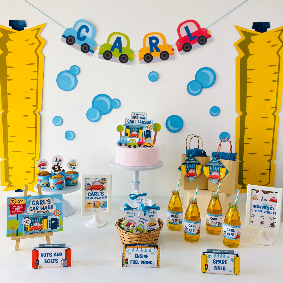 Car Wash Party Collection