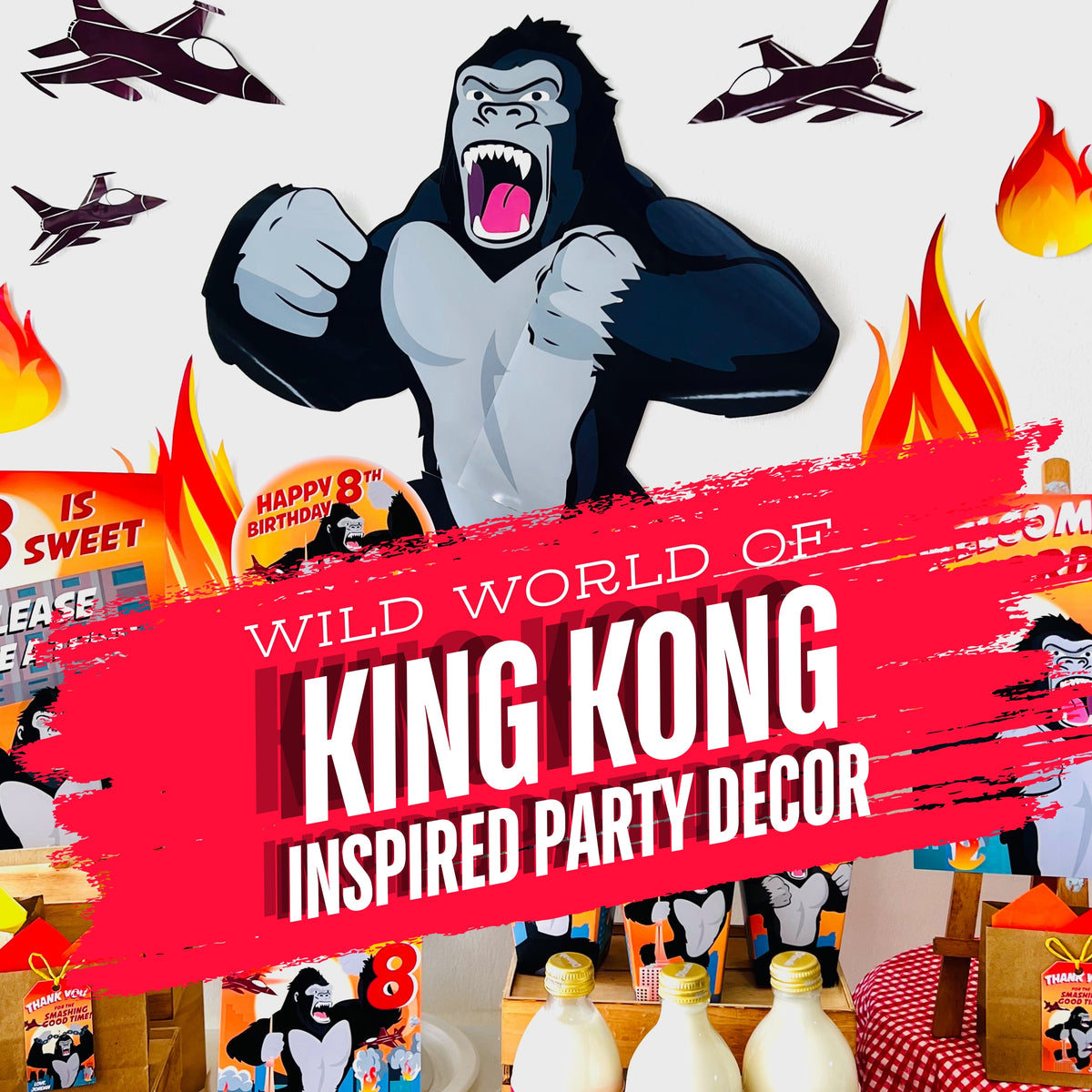 King Kong Epic Birthday Bash Ideas