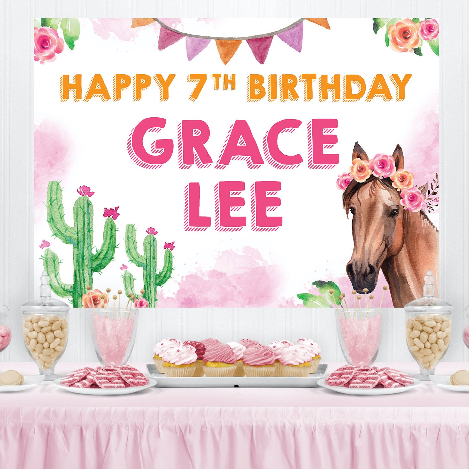 Birthday Backdrop Printables | Pigsy Party – Tagged