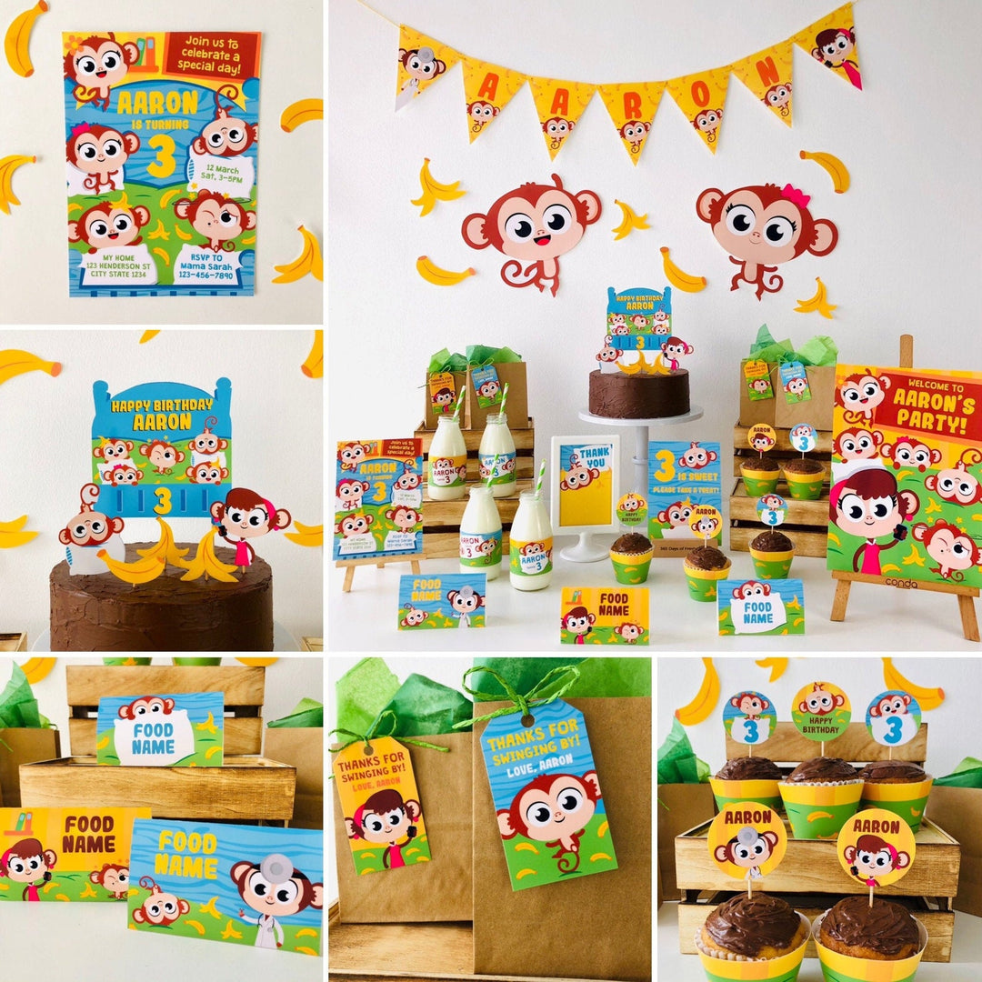 Five Little Monkeys Party