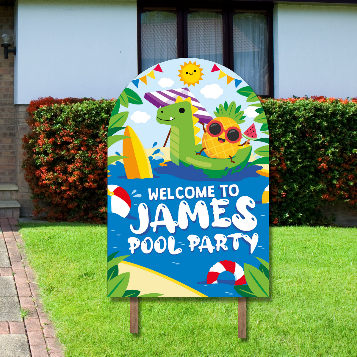 Party Yard Sign Printable – PigsyParty