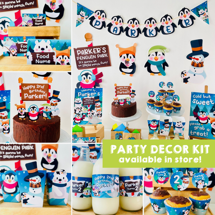 Penguin Wonderland Party