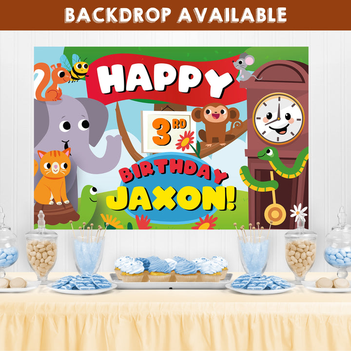 Hickory Dickory Dock Birthday Party | Nursery Rhymes Party Decoration | Mouse went up the Clock Party Decor | First Birthday Party Celebration