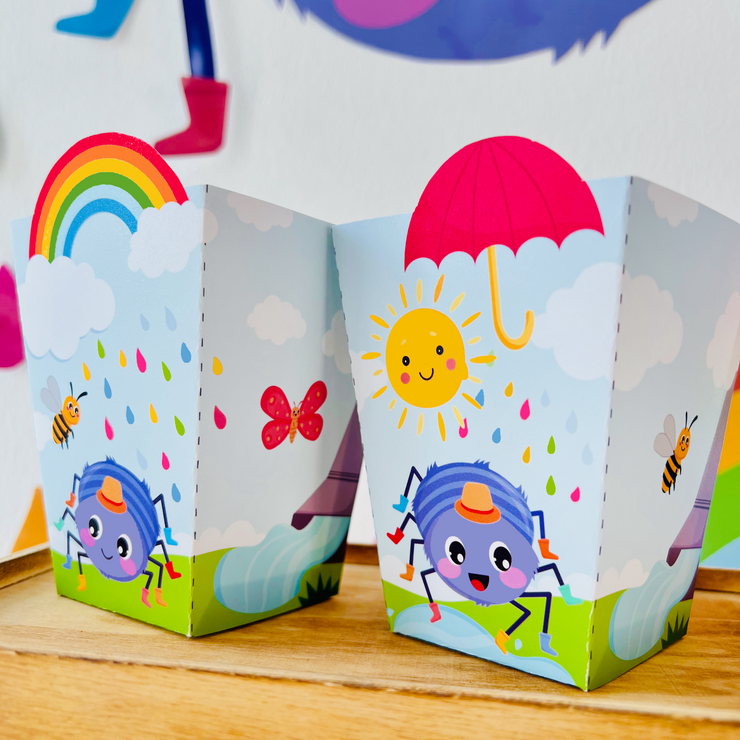 Incy Wincy Spider Favor Boxes