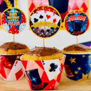 Magic Show Cupcake Toppers