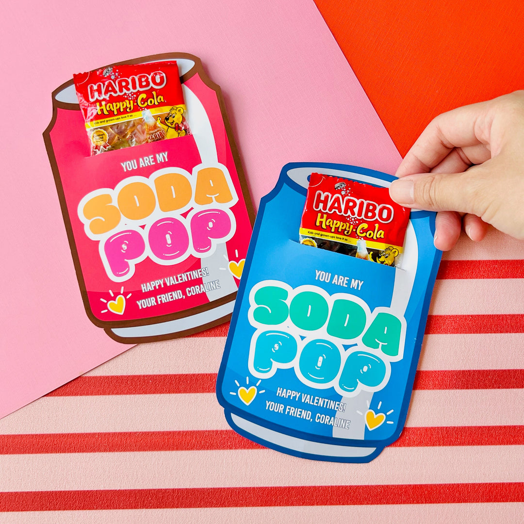 Valentines Soda Pop Printable
