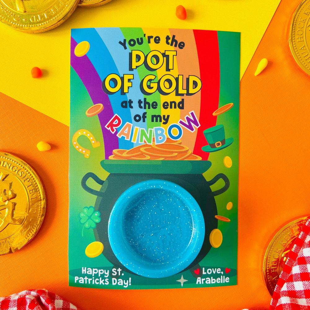 St Patricks Day Gift for Kids, Play Doh Card for Classroom Gift, Play Dough Gift Card | St Paddy Day School Party Favor | Daycare Gift, Preschool Gift for St Pattys Day | Play Dough Card, Play Doh Gift Card | Small Gift for Children, Kids, Play Doh, Play Dough | St Patricks Day Treats, Party Favors