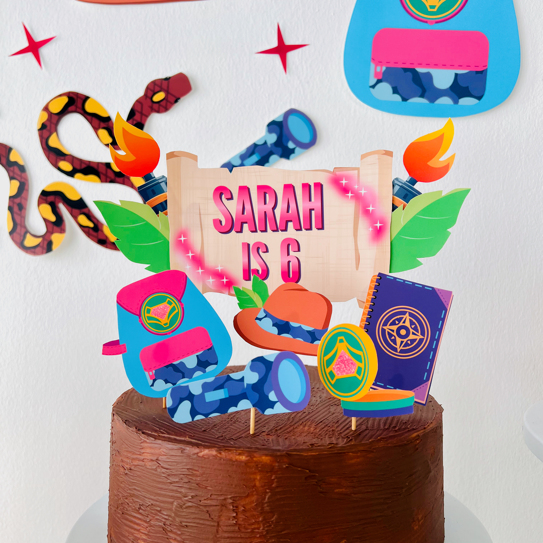 Ridley Jones Birthday Cake Topper