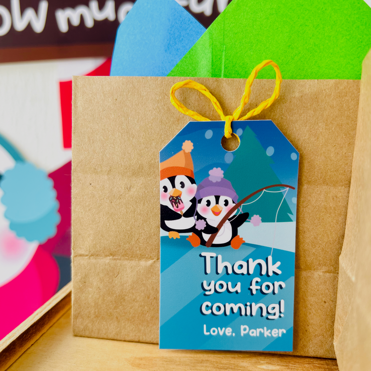 Penguin Wonderland Gift Tags