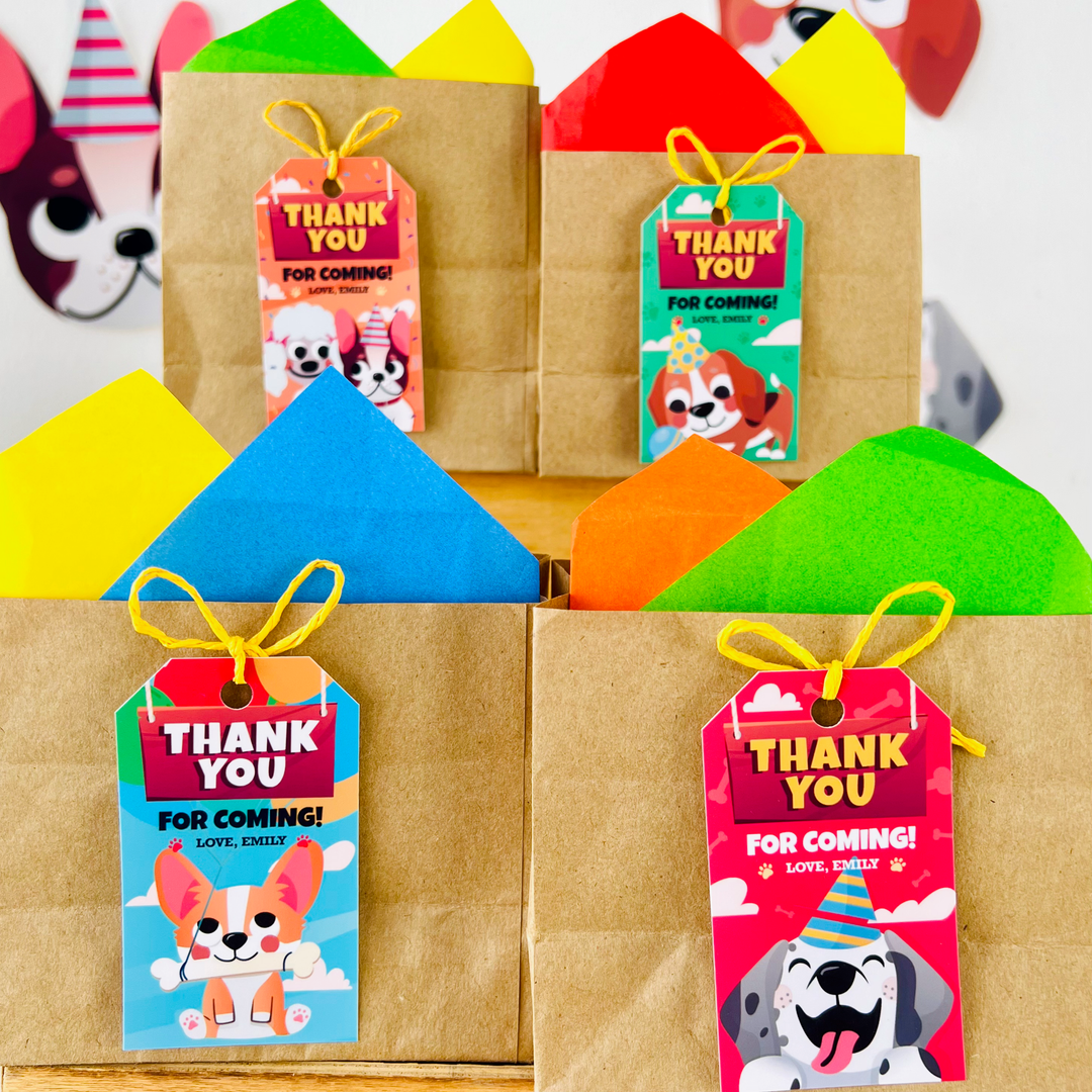 Puppy Dogs Gift Tags