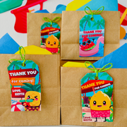 Water Park Gift Tags