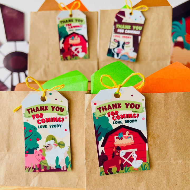 Animal Farm Gift Tags