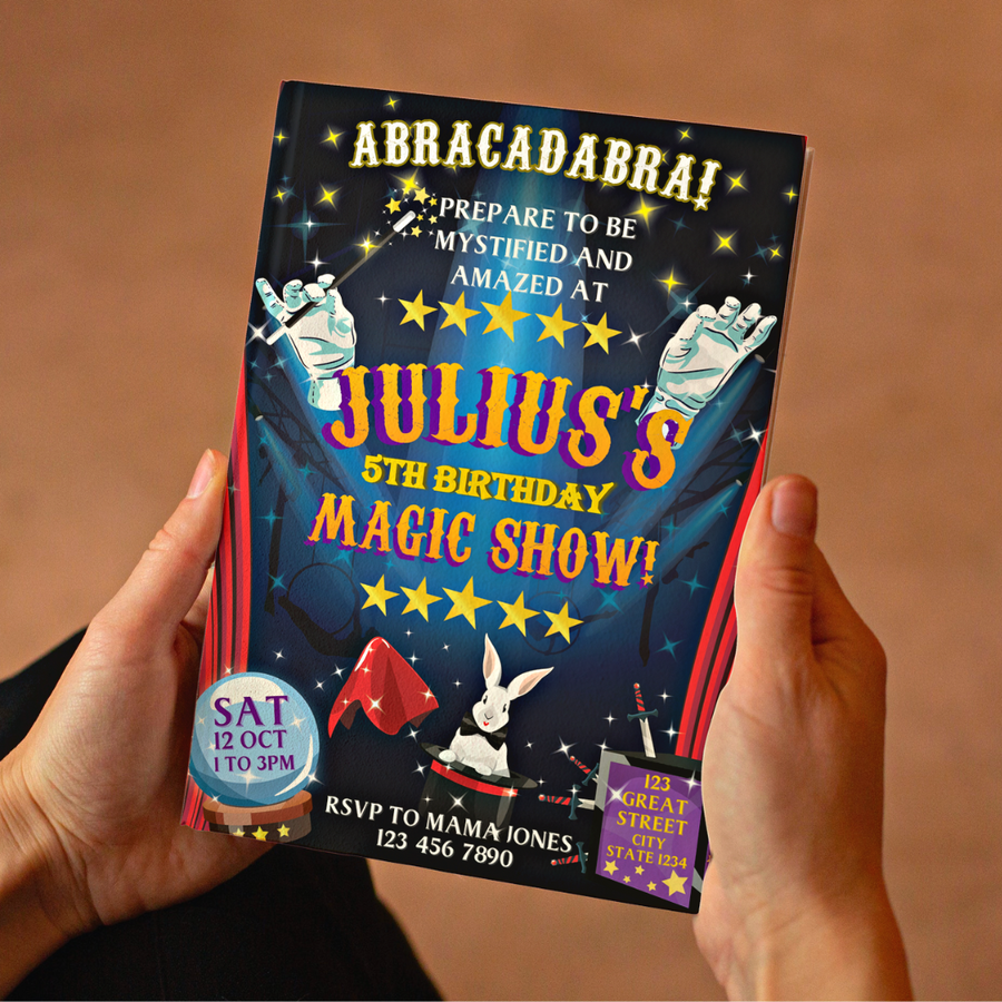Magic Show Party | Party Decor, Party Games and Party Favors – PigsyParty