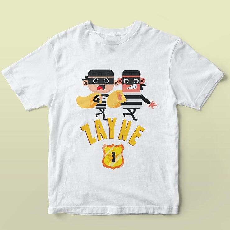 Police Patrol Birthday Shirt