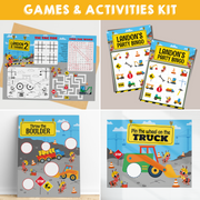 Ants Construction Trucks Games and Activities Kit