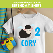 Baa Baa Black Sheep Birthday Shirt