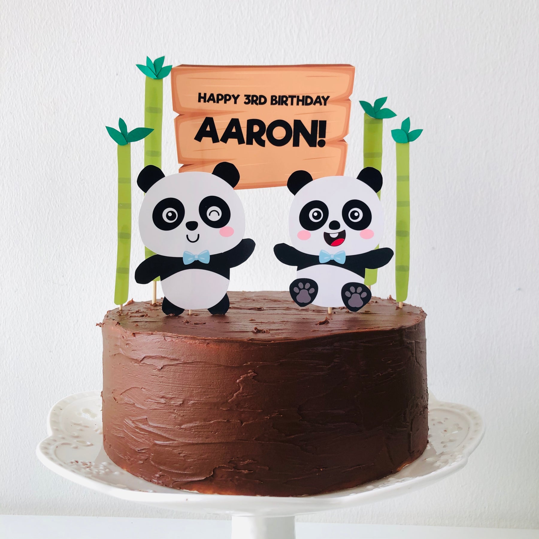 Miffy bunny and Panda Cake | Kid's Cake | Baby Shower Cake – Borsalle