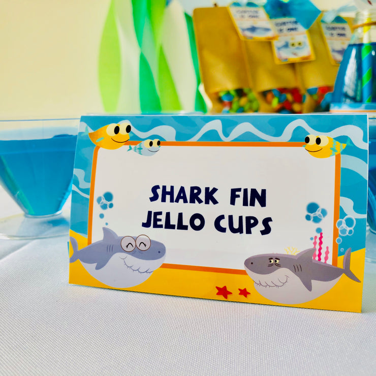 Baby Shark Food Card