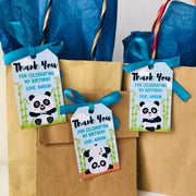 Boy Panda Gift Tags