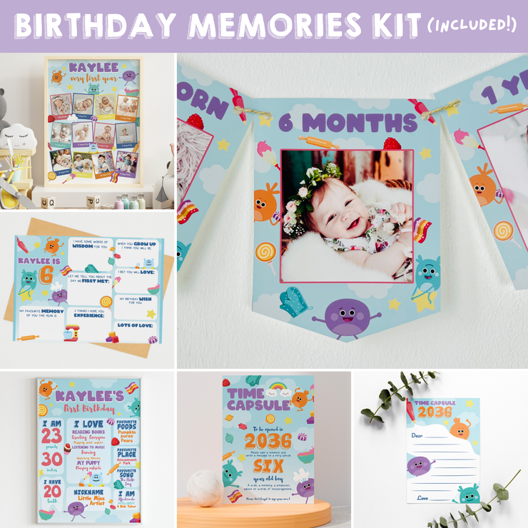 Bumble Nums Birthday Memories Kit