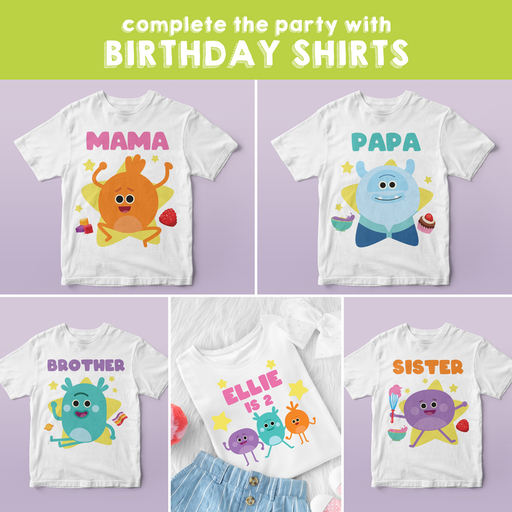 Bumble Nums Birthday Shirts