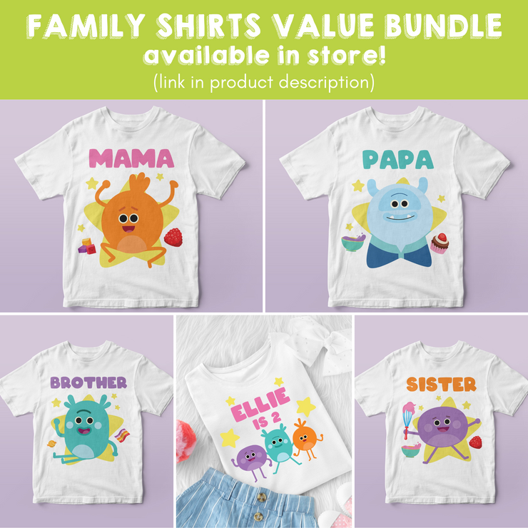 Bumble Nums Family Shirts