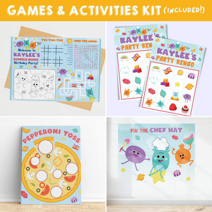Bumble Nums Games and Activities Kit