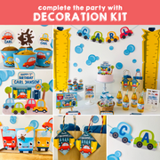 Car Wash Party Decoration Kit