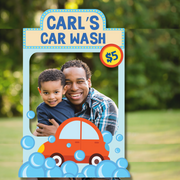 Car Wash Party Photo Booth