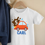 Car Wash Birthday Shirt
