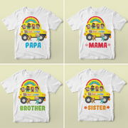Cocomelon Wheels on the Bus Family Shirts Design