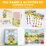 Cocomelon Wheels on the Bus Games and Activities Kit