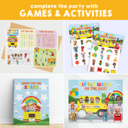 Cocomelon Wheels on the Bus Games and Activities