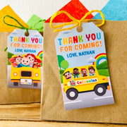 Cocomelon Wheels on the Bus Party Favors
