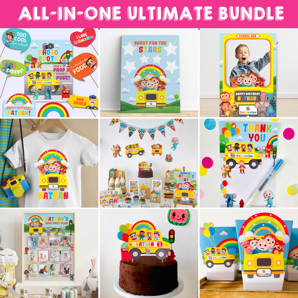 Cocomelon Wheels on the Bus Ultimate Bundle
