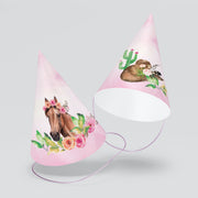 Cowgirl Horse Party Hats