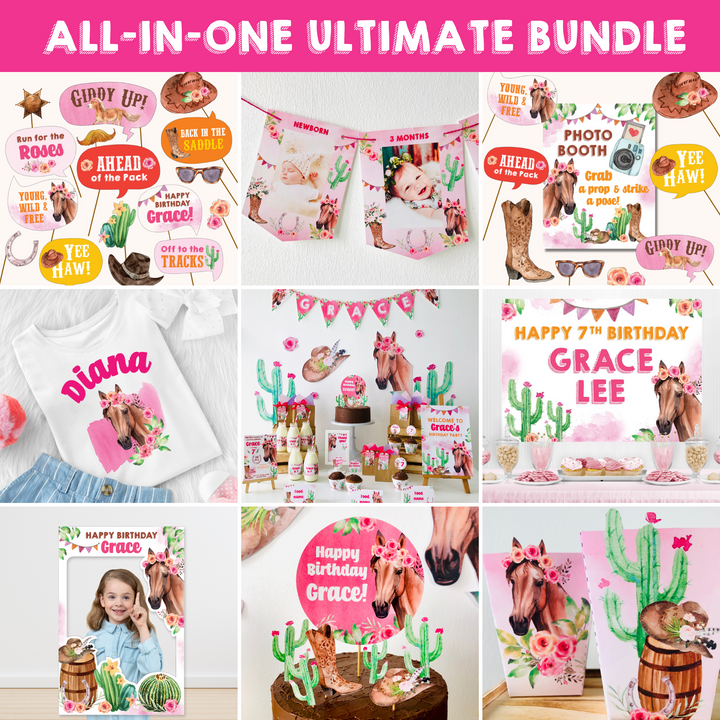 Cowgirl Horse Ultimate Bundle Kit