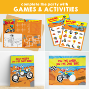 Dirt Bike Party Games and Activities