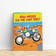 Dirt Bike Toss Game
