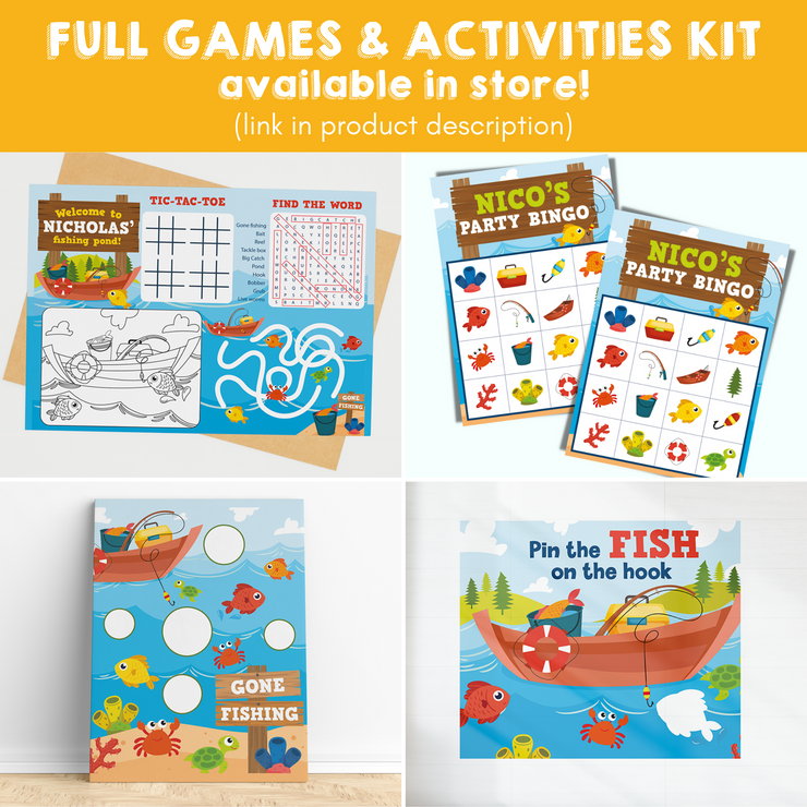 Fishing Full Games and Activities Kit
