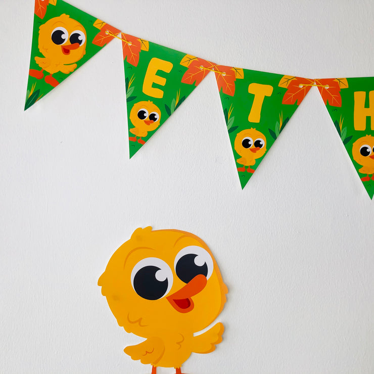 Five Little Ducks Birthday Banner