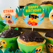 Five Little Ducks Cupcake Topper