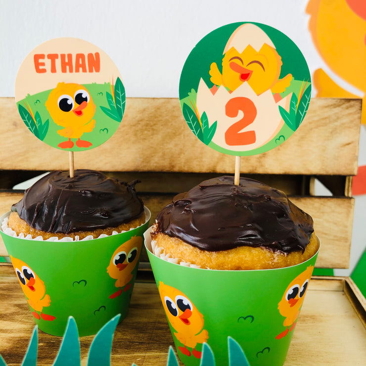 Five Little Ducks Cupcakes