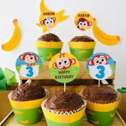 Five Little Monkeys Cupcakes,