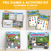 Garbage Truck Full Games and Activities Kit