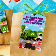Garbage Truck Gift Tags